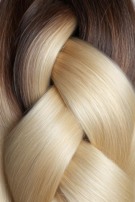 50cm Keratin Bond Flat Tip - Butter (Balayage)