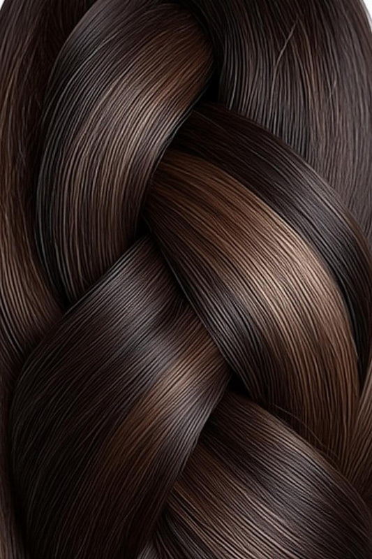 50cm Keratin Bond Flat Tip - Espresso (Balayage)