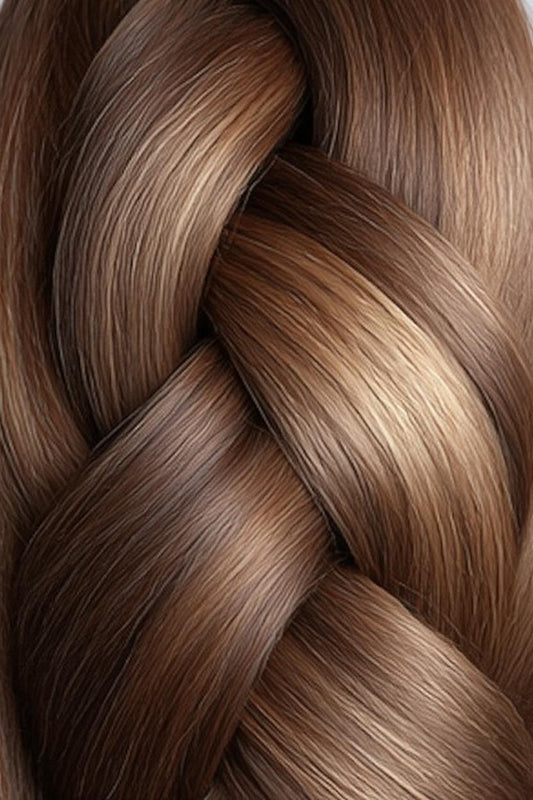 50cm Keratin Bond Flat Tip - Caramel (Balayage)